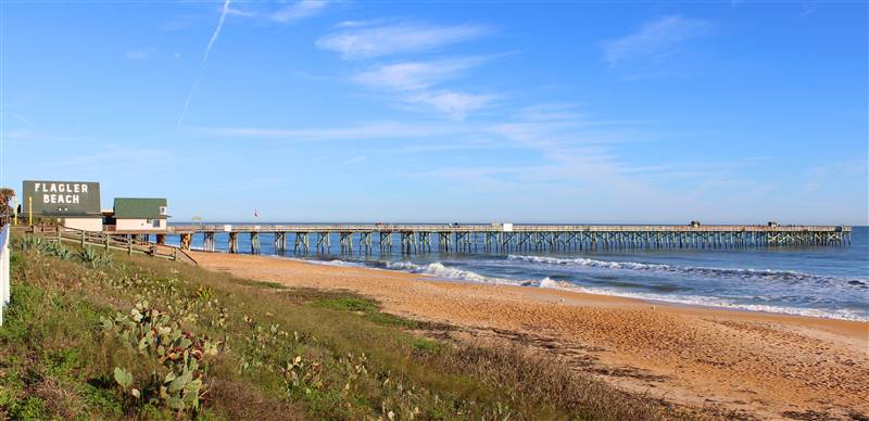 Flagler Beach And Palm Coast Florida Real Estate Flagler Beach And Pier With Over 6 Miles Of Pristine